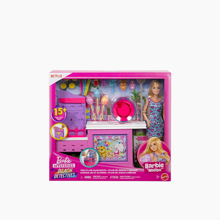 Barbie Mysteries Beach Detectives Doll, Playset and Accessories