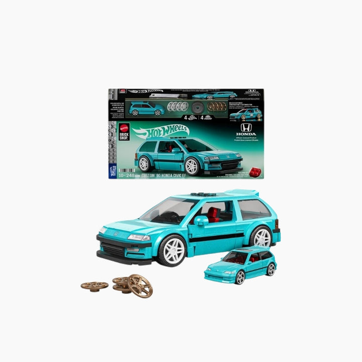 Mattel Brick Shop Hot Wheels Custom &