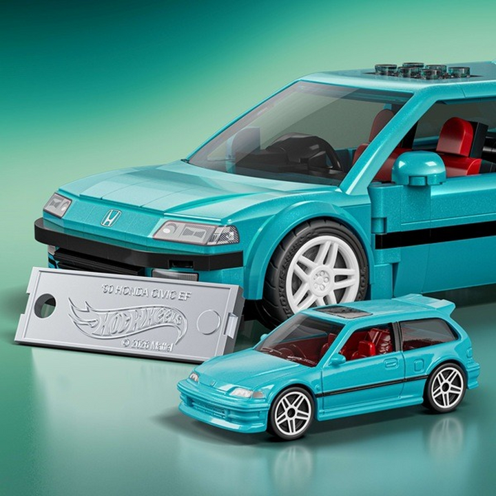 Mattel Brick Shop Hot Wheels Custom &
