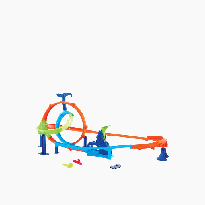 Hot Wheels Stunt Tracks Rapid Launch Cyclone