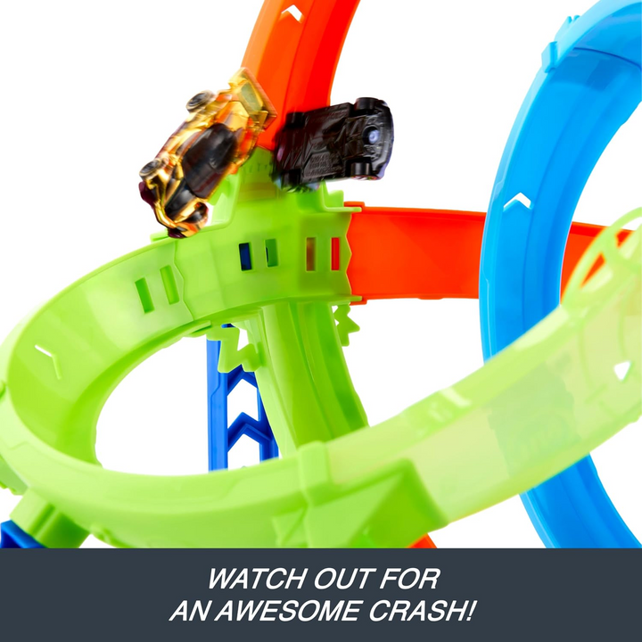 Hot Wheels Stunt Tracks Rapid Launch Cyclone