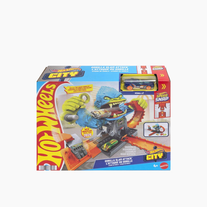 Hot Wheels City Gorilla Slam Attack