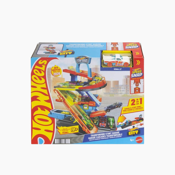 Hot Wheels City Transforming Stunt Garage