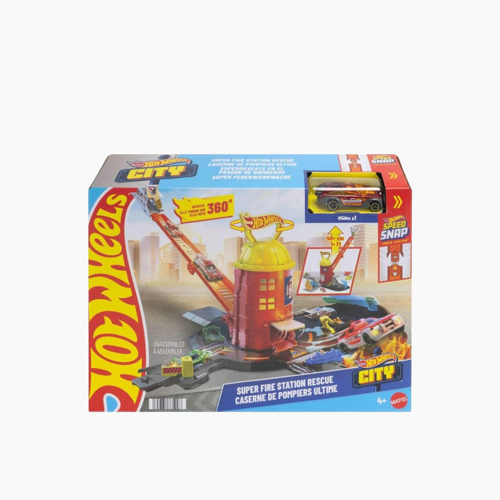 Hot Wheels City Super Fire Station Rescue