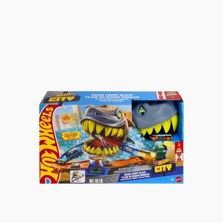 Hot Wheels City Shark Chomp Beach