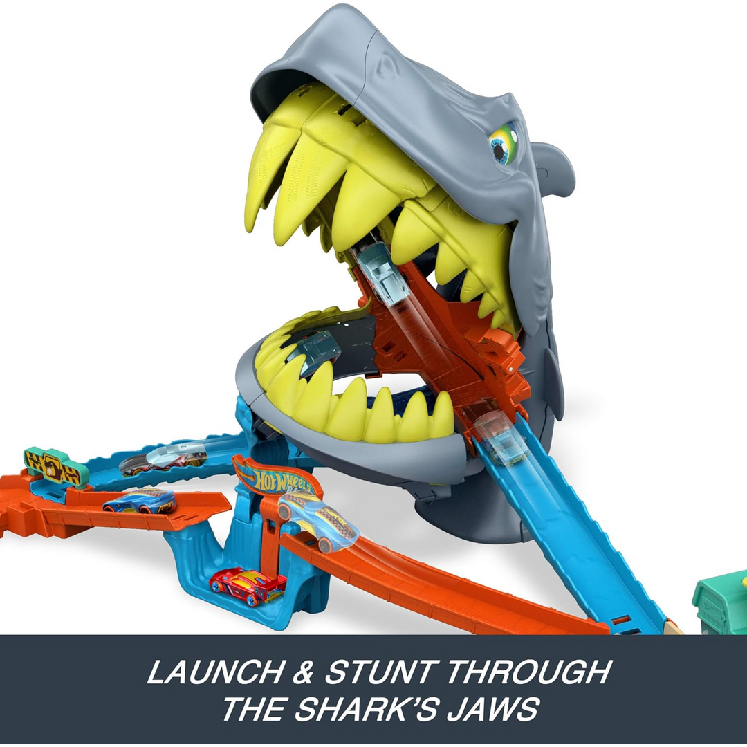 Hot Wheels City Shark Chomp Beach