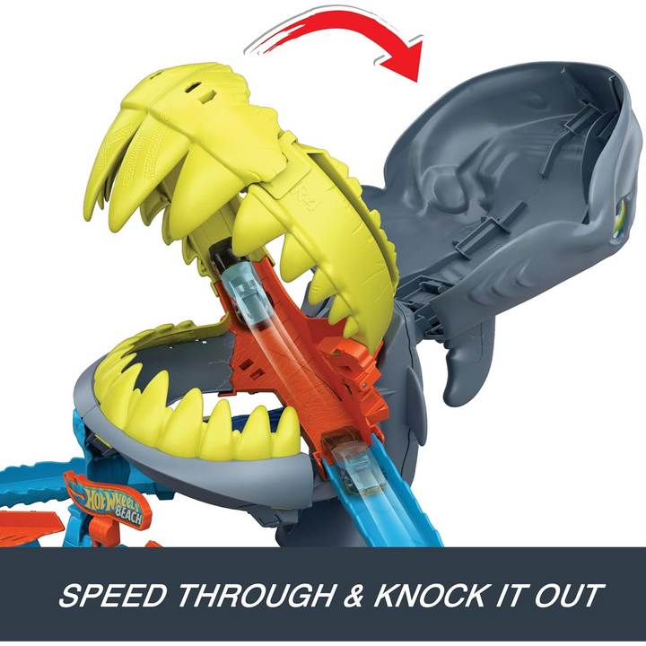Hot Wheels City Shark Chomp Beach