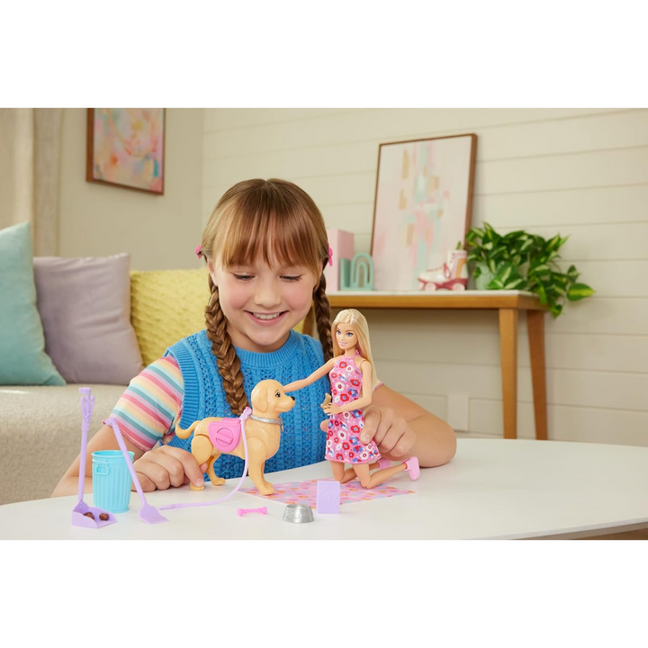 Barbie Walk &amp; Potty Pup