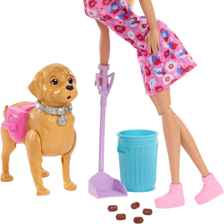 Barbie Walk &amp; Potty Pup