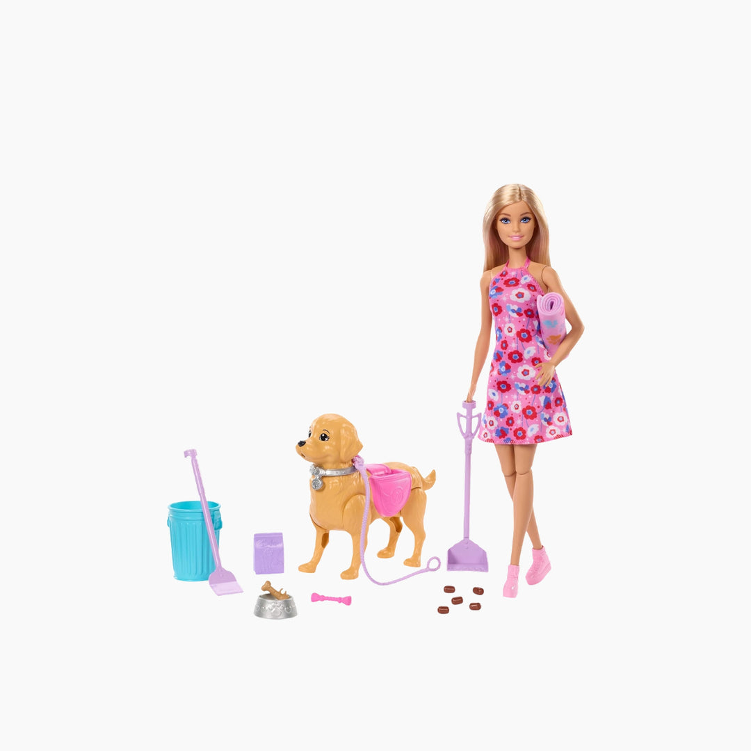 Barbie Walk &amp; Potty Pup