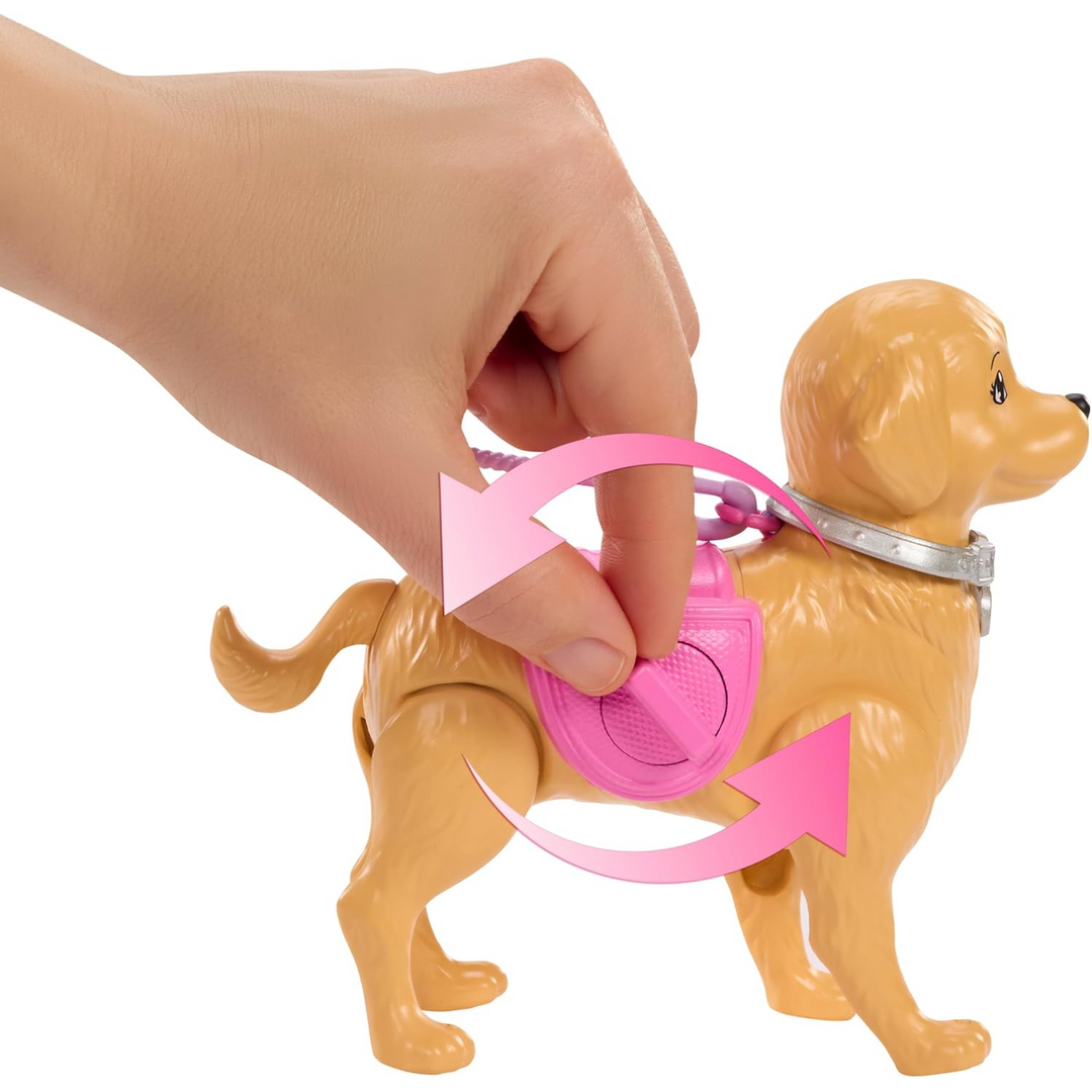 Barbie Walk &amp; Potty Pup