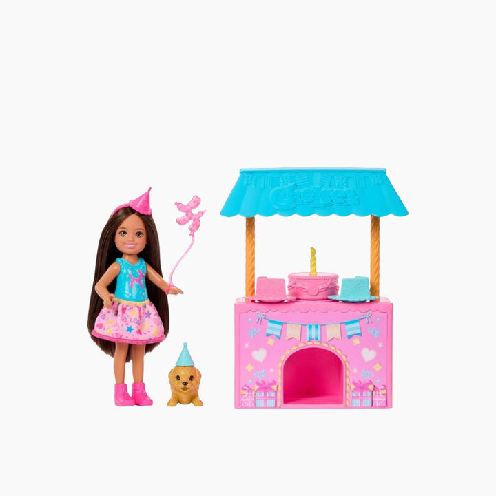 Barbie Club Chelsea Birthday Surprise Doll and Accessories