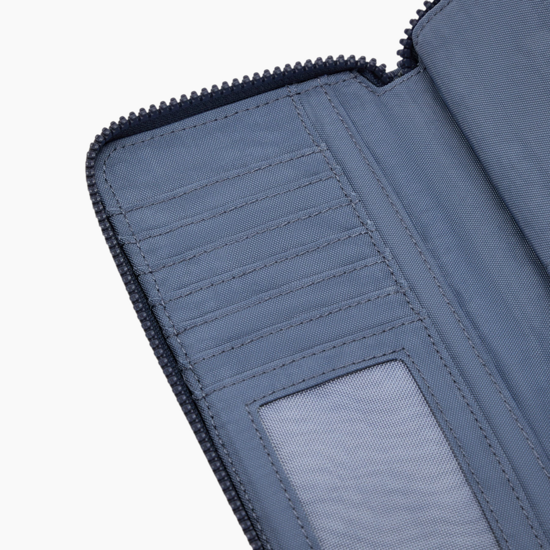 Kipling Money World B Blue Lover Wallet - HUNA