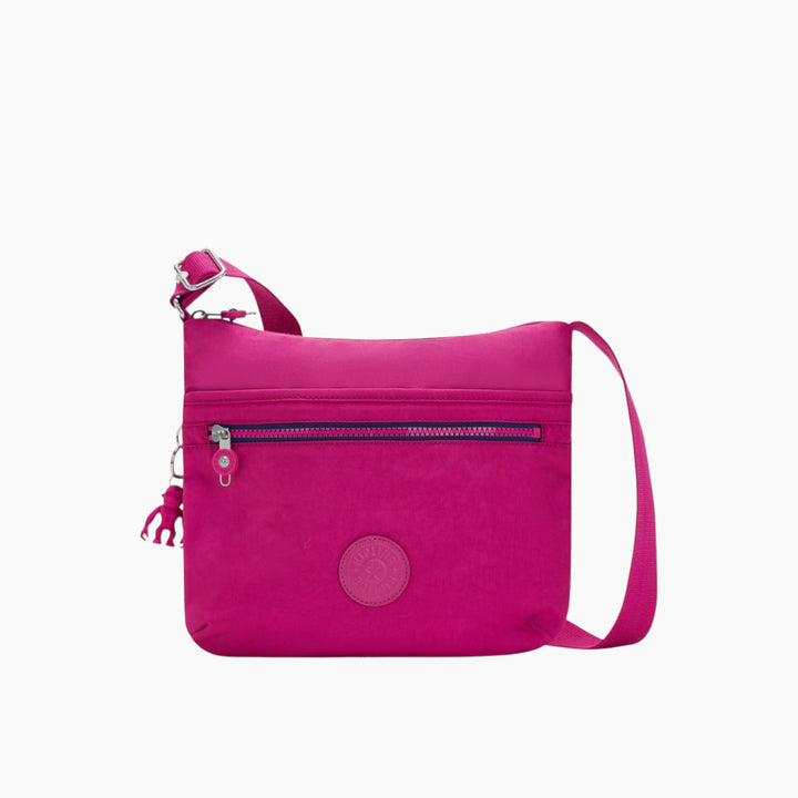 Kipling Arto shoulder bag in Pink Fuchsia