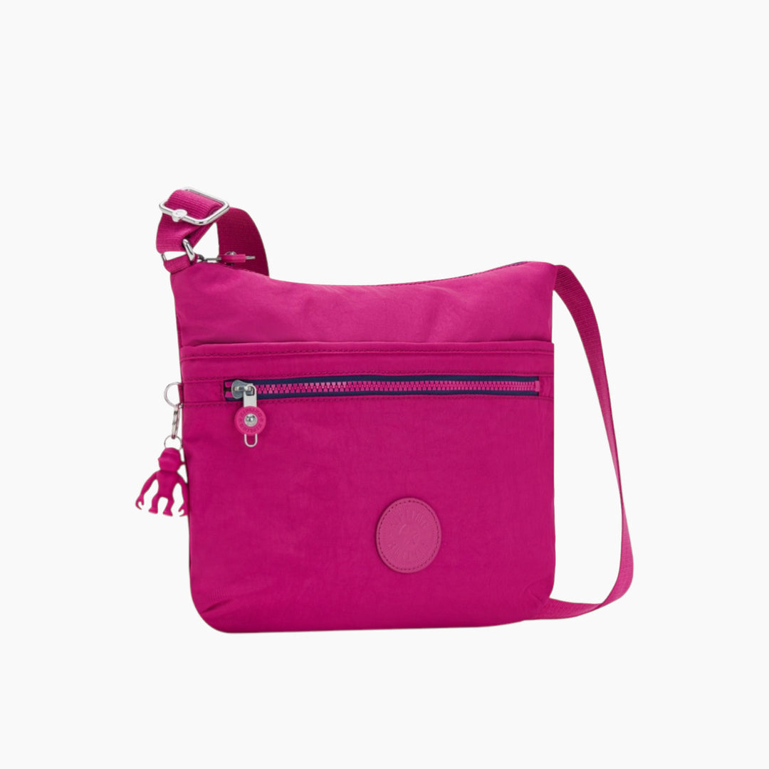 Kipling Arto shoulder bag in Pink Fuchsia