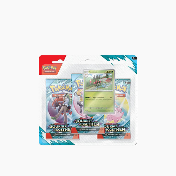Pokemon Scarlet And Violet Journey Together 3 Pack Blister Assorted