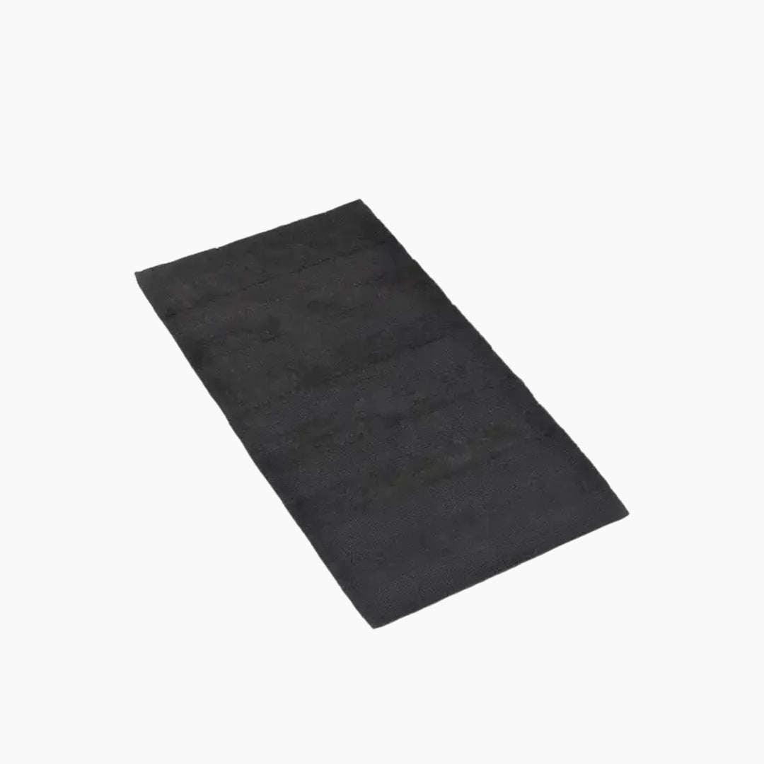Nova Home Zuri Reversible Woven Rug - 100% Cotton - 60X90 Cm - Black