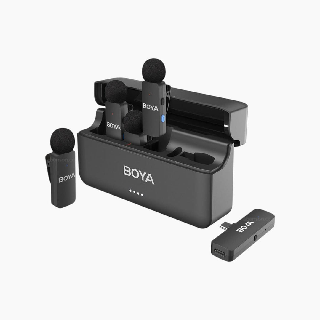 Boya BY-V4U 4-person wireless USB-C microphone system