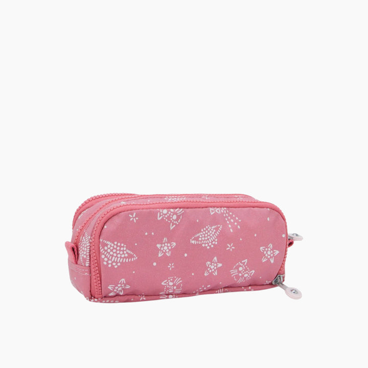 Kipling Gitroy Glitter Cats Pencil Case