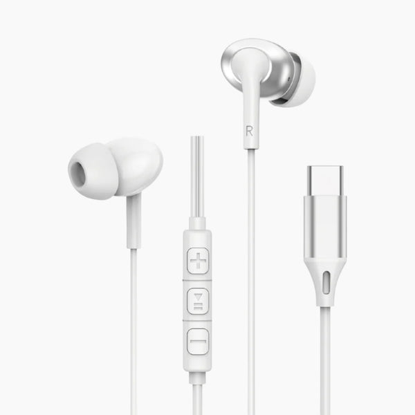 WiWU EB318 Type-C Stereo Wired Headphones