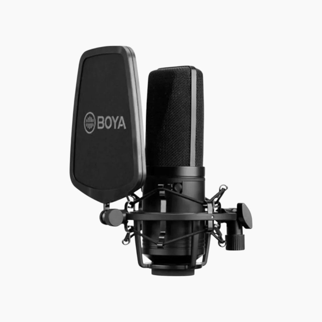 Boya BY-M1000 condenser microphone with 34mm diaphragm