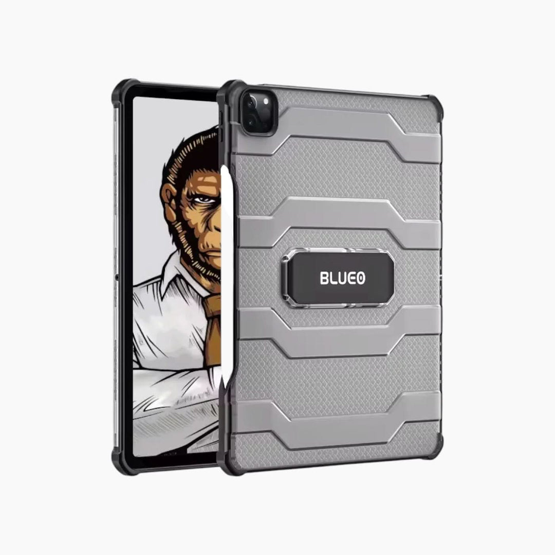 BLUEO iPad sleeve foldable stand case with magnetic pencil holder for iPad 7 (10.2 - 10.5) inch