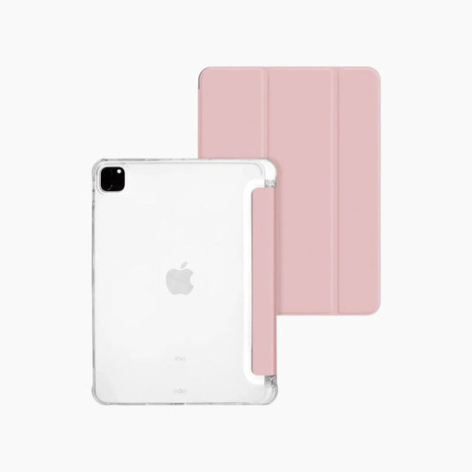 Catchy Jo Leather Shockproof Transparent iPad Case