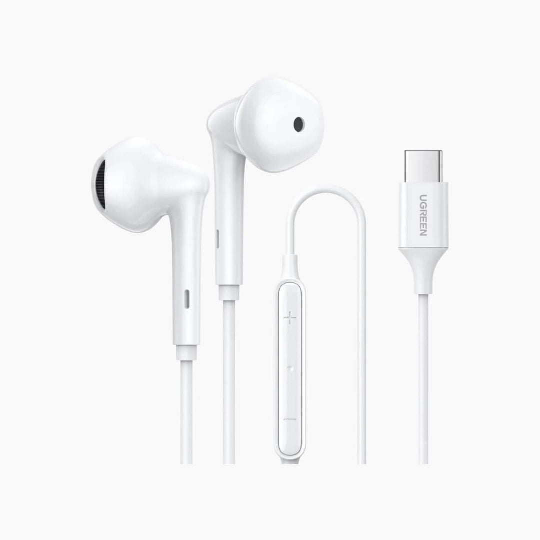 Ugreen HiTune Type-C in-ear wired headphones with noise-isolating ear tips