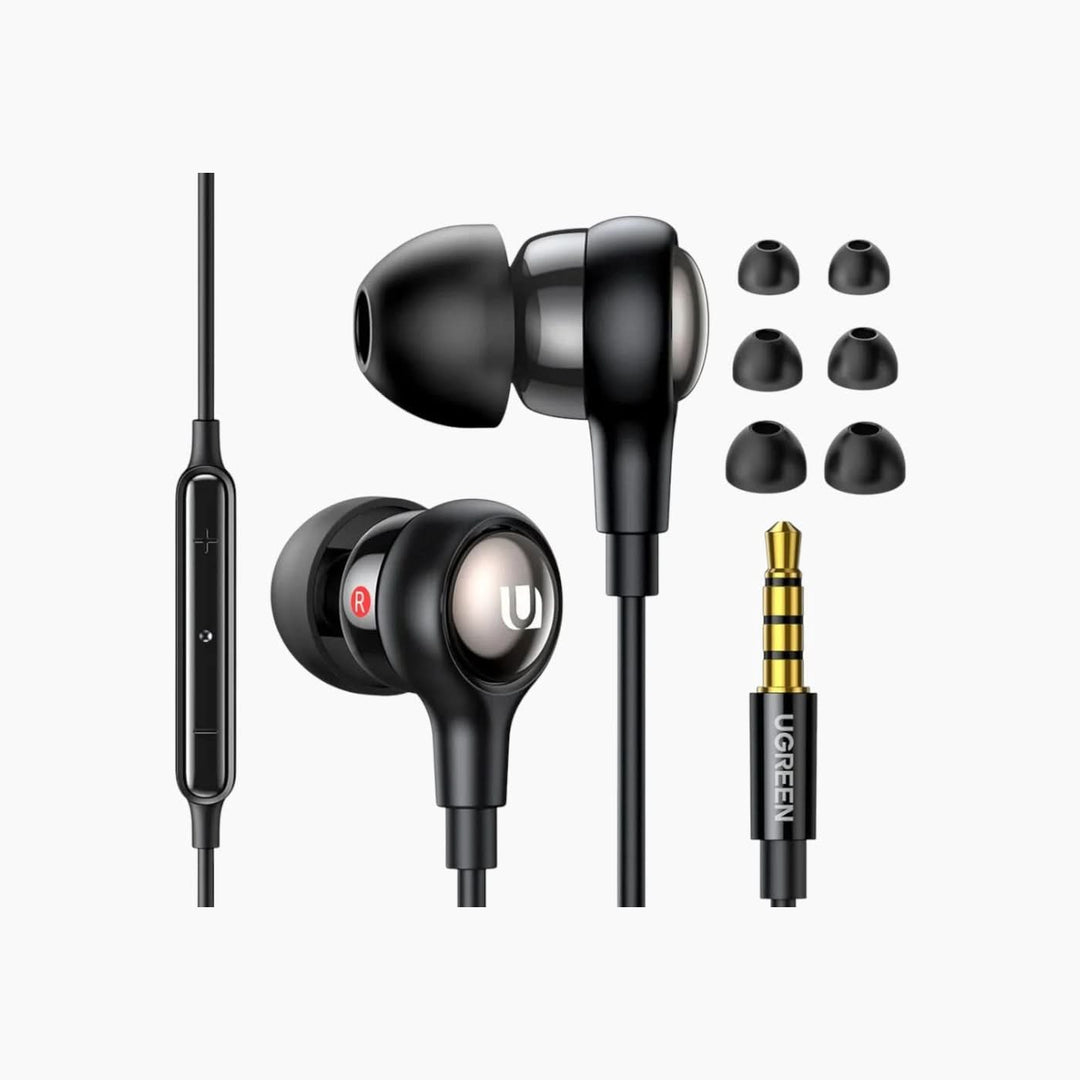 Ugreen HiTune in-ear wired headphones with 3.5mm jack