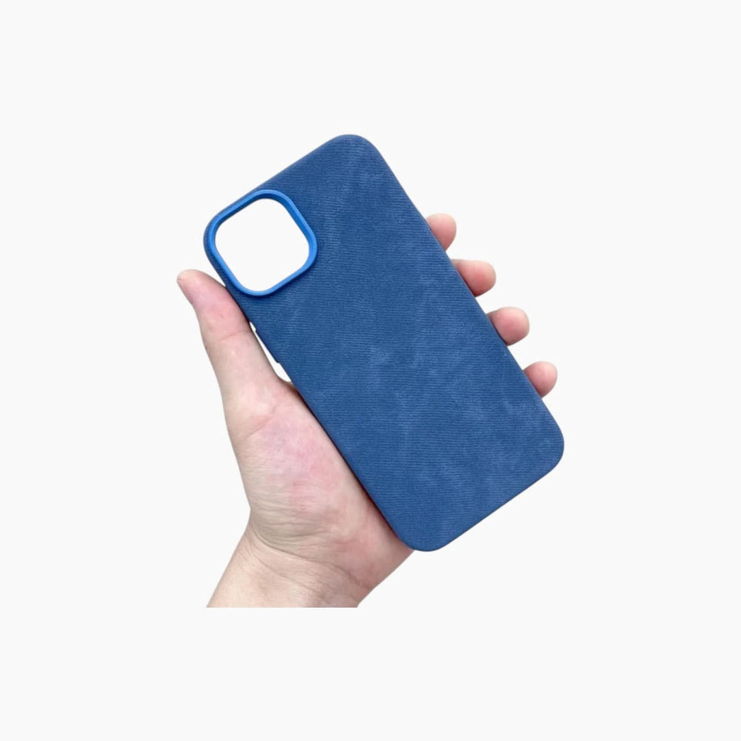 Catchy Jo iPhone Magnetic Fiber Leather Phone Case