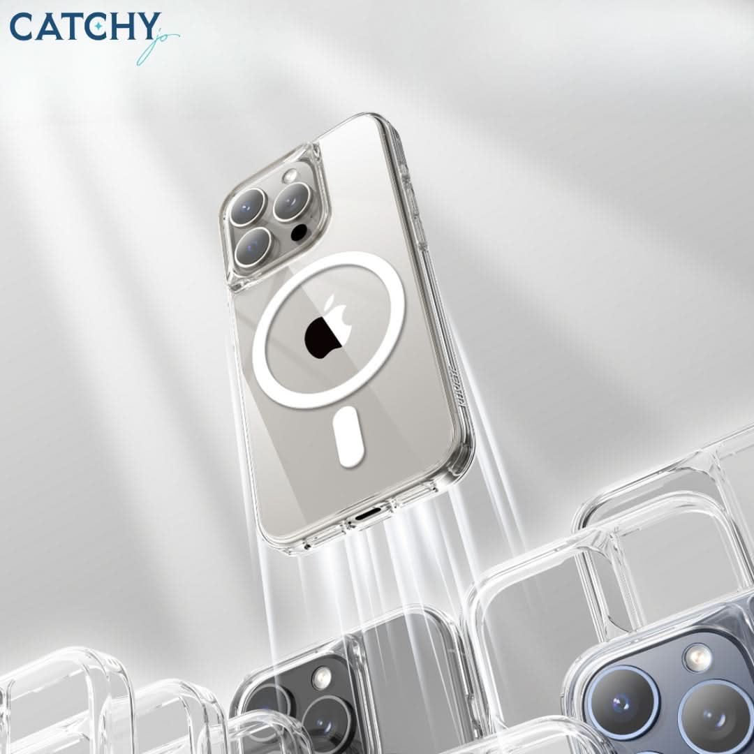 Catchy Jo iPhone Magsafe Clear Case - HUNA