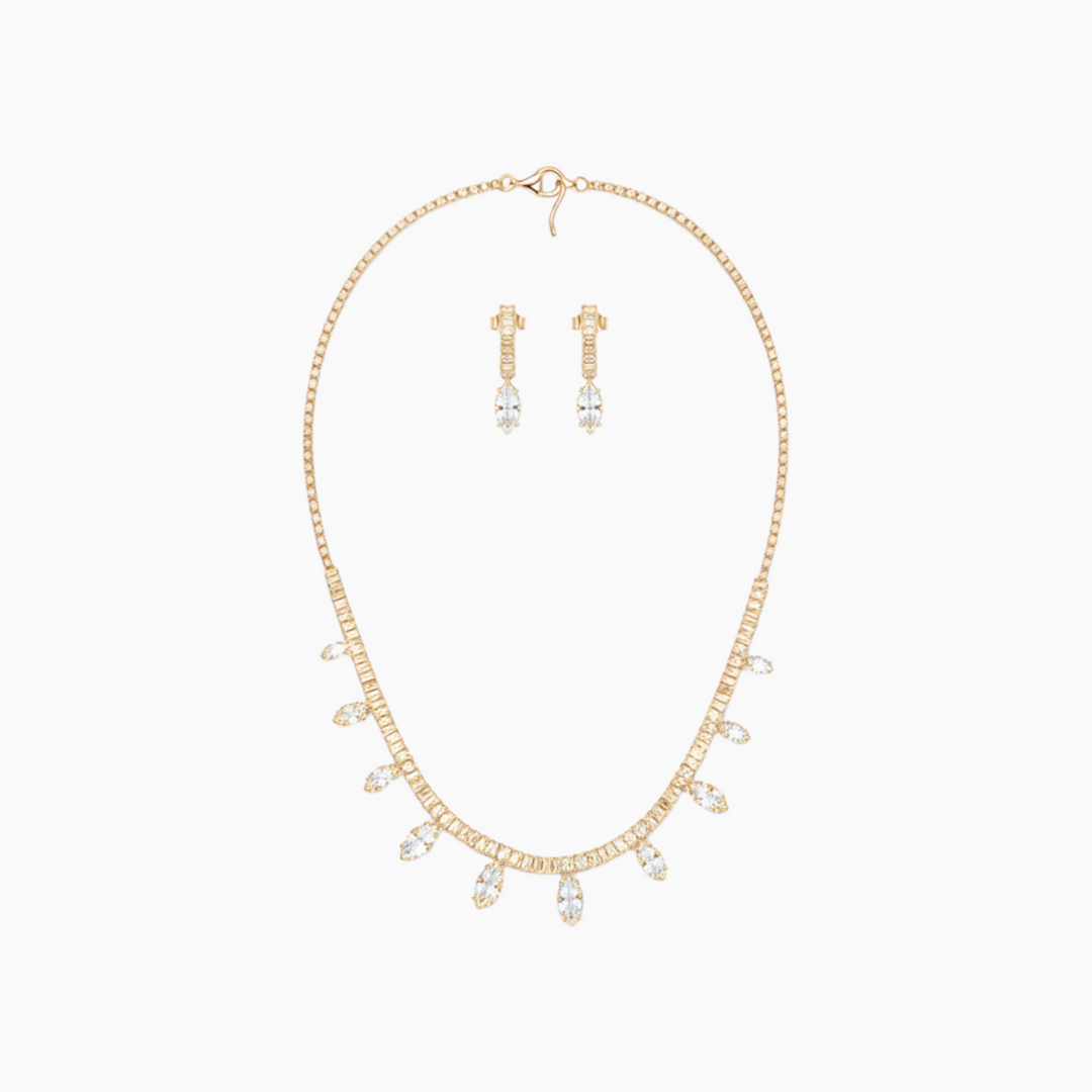 Soul Jewelry Necklace set with drops