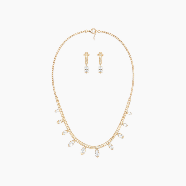 Soul Jewelry Necklace set with drops