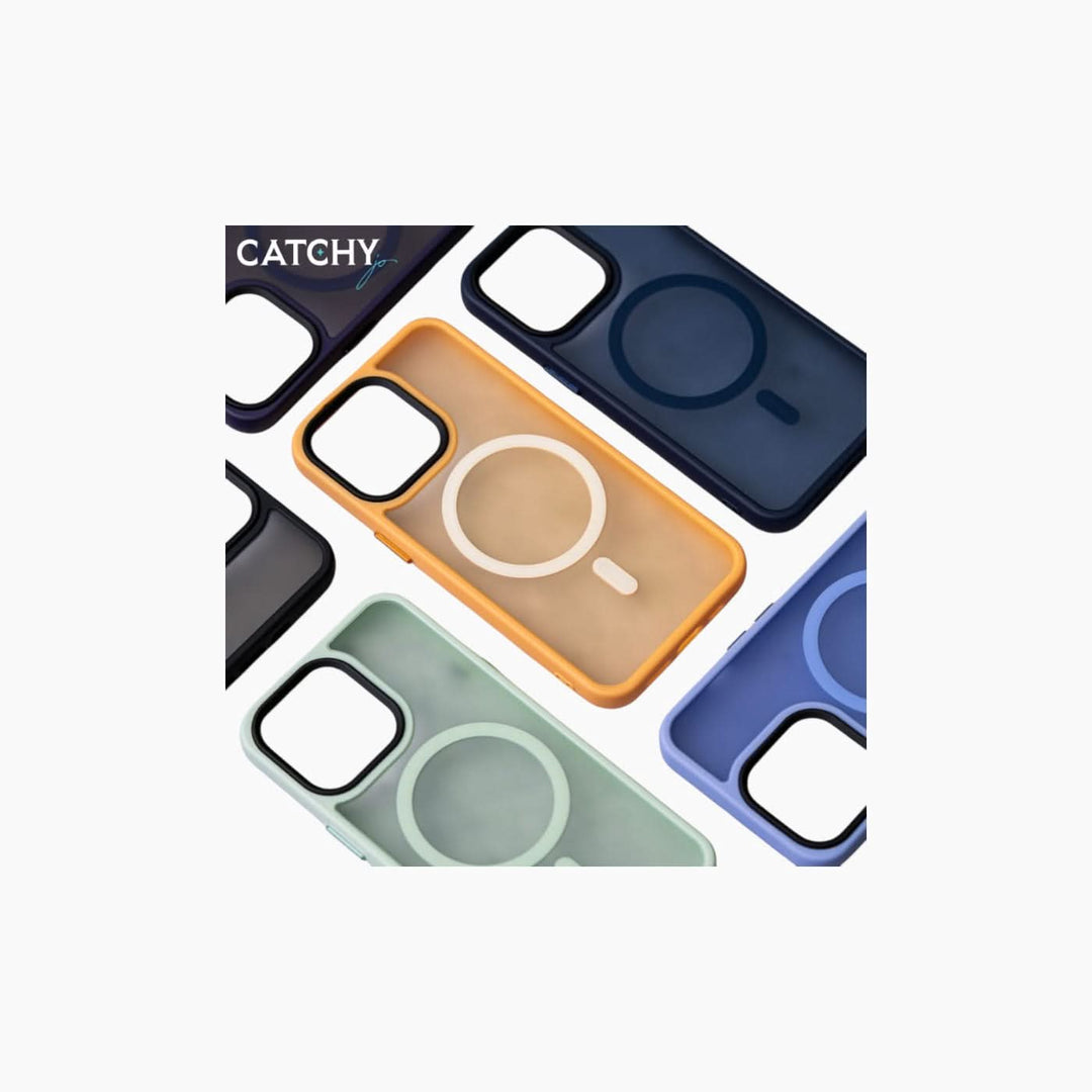 Catchy Jo iPhone MagSafe Matte Clear Case