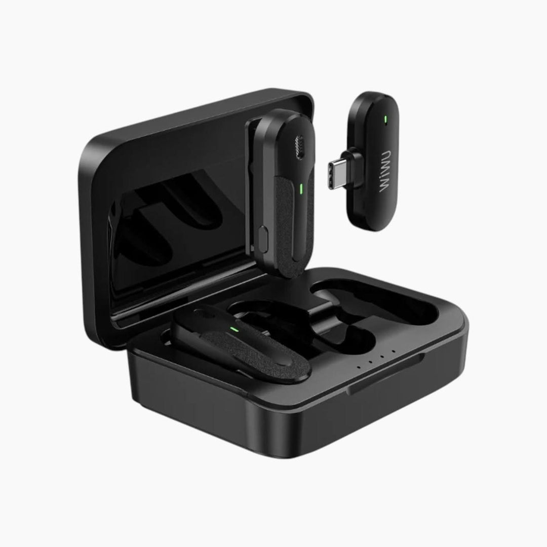 WiWU portable wireless microphone with Lightning connector