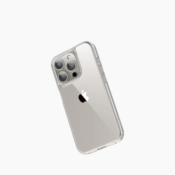 جراب iPhone شفاف من سلسلة Kuvete Ice Crystal