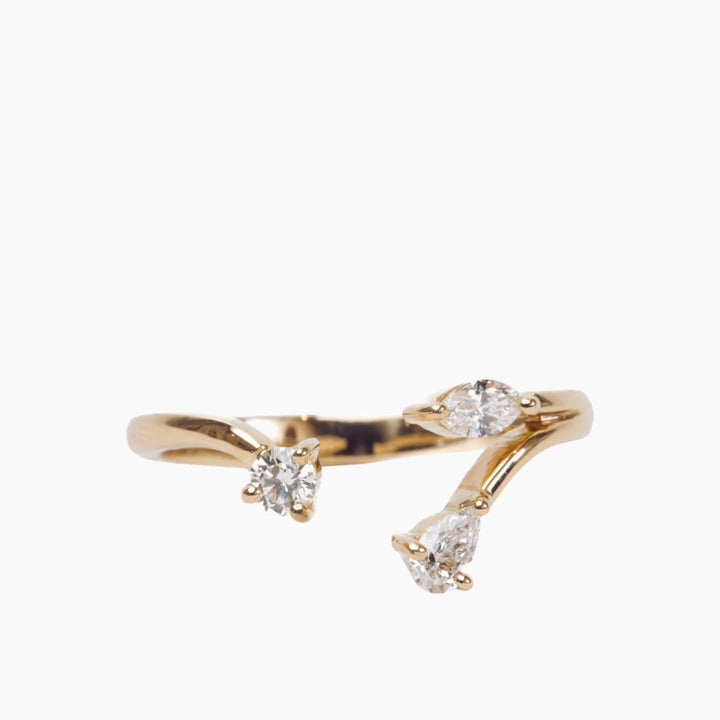 Layan Mubaidien Fine Jewellery Fancy Open Ring