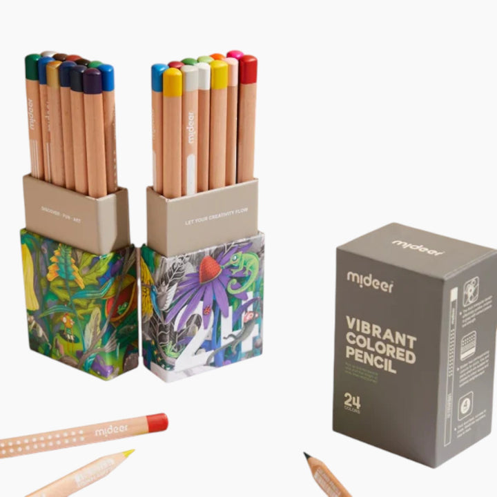 Mideer Vibrant Colored Pencils