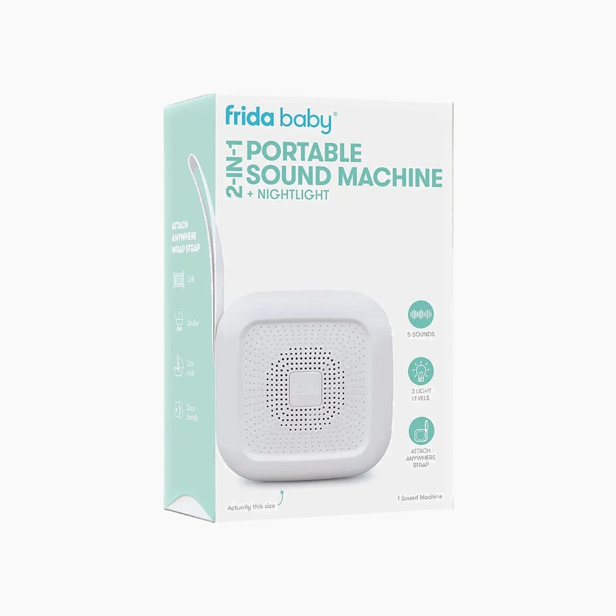 FridaBaby 2-in-1 Portable Sound Machine with nightlight