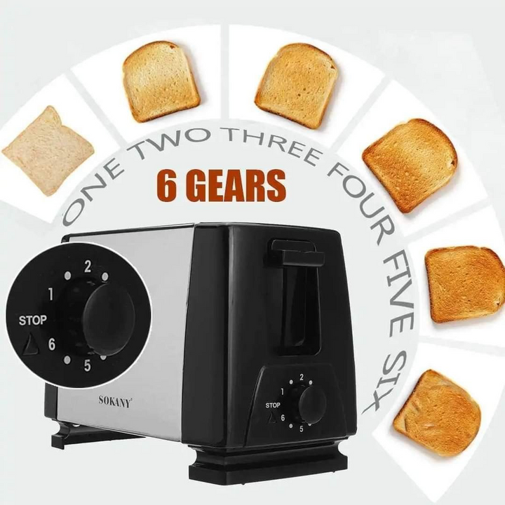 Sokany 2-Slice Toaster