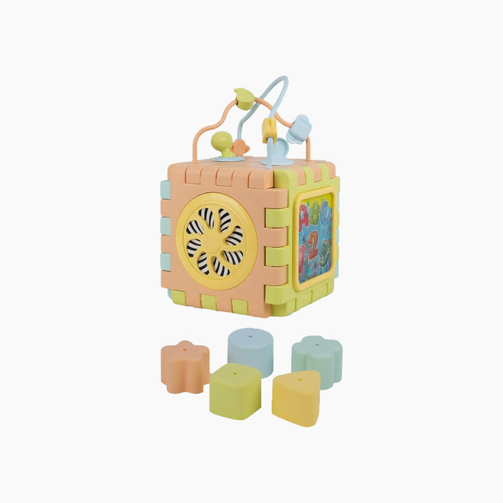 Dolu 2-in-1 Educational Cube &amp; Puzzle