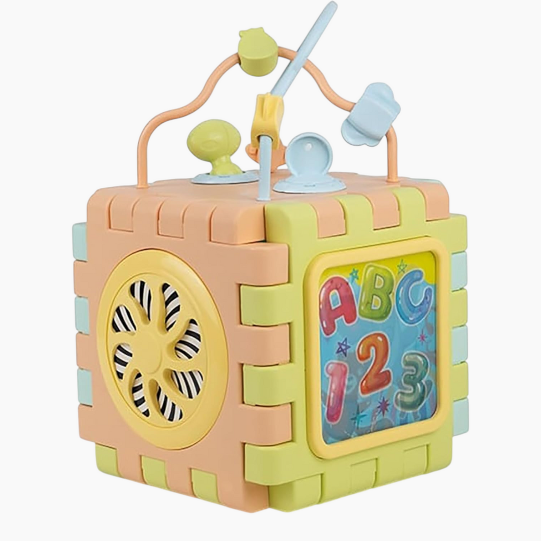 Dolu 2-in-1 Educational Cube &amp; Puzzle