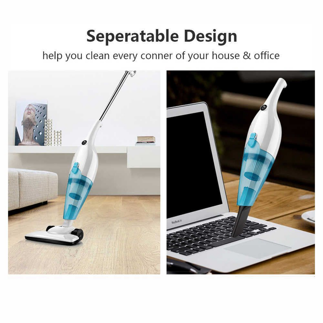 Deerma 2-in-1 Electric Vacuum Cleaner, 600W, White