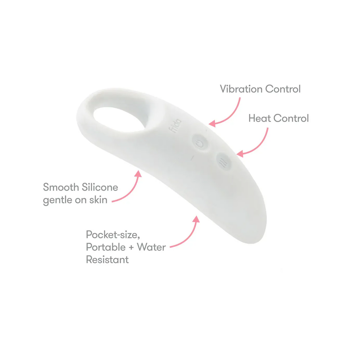 FridaMom 2-in-1 Lactation Massager with warm vibrations