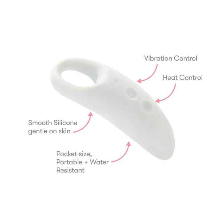 FridaMom 2-in-1 Lactation Massager with warm vibrations