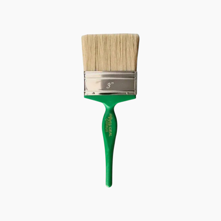 Peta 1-inch heavy-duty paint brush in green