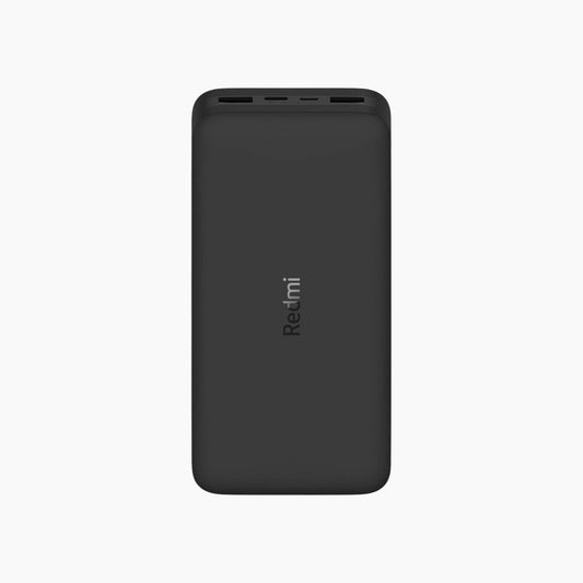20000mAh Redmi 18W Fast Charge Power Bank Black