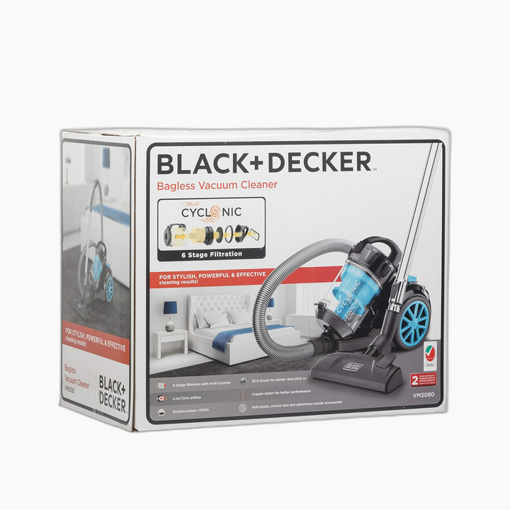 Black + Decker 2000W Multicyclonic Vacuum Cleaner
