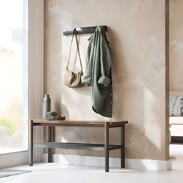 Umbra Flip 5 wall hook in black wood