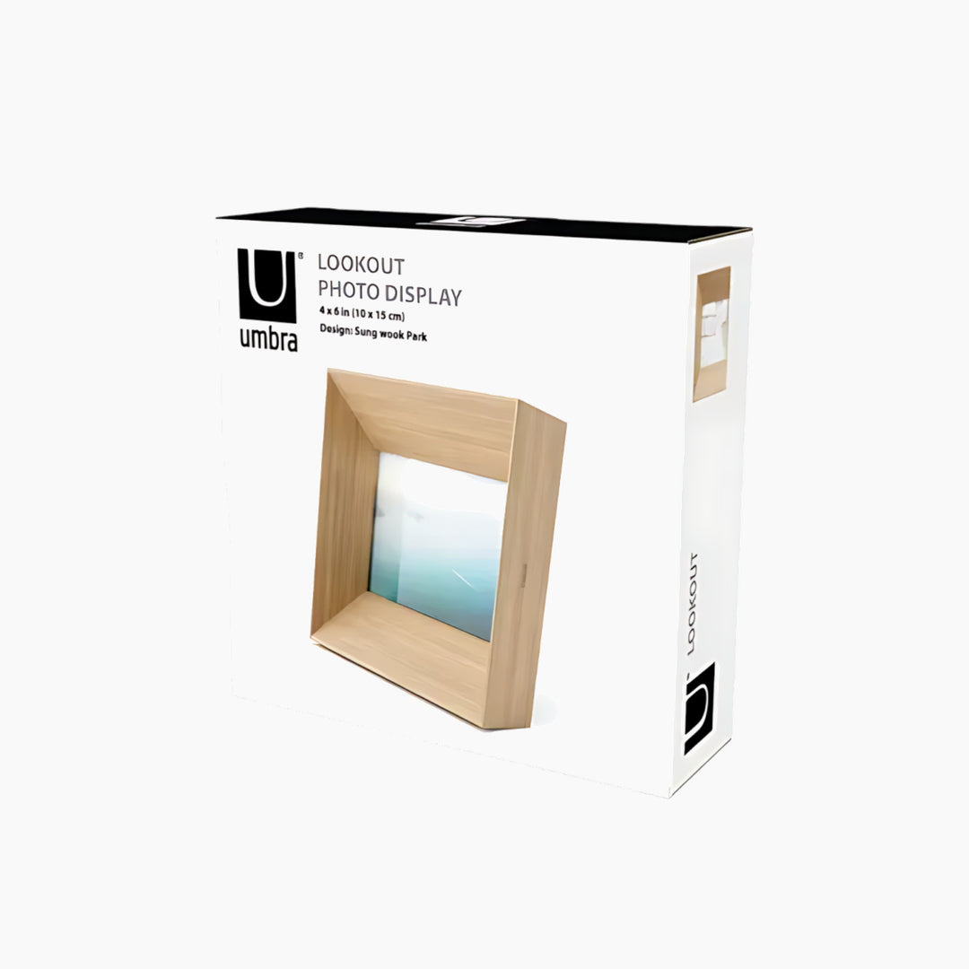Umbra "Lookout" Photo Frame - Wood - Natural